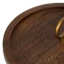 Mesa de apoio Dourado Madeira Castanho Ferro 38 x 38 x 66 cm de BigBuy Home, Mesas auxiliares - Ref: S8802544, Preço: 35,80 €...