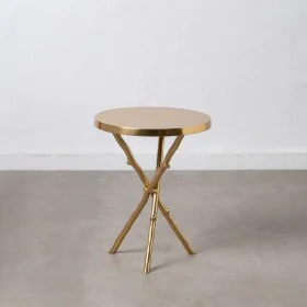 Side table Golden Metal Aluminium 41 x 41 x 52 cm by BigBuy Home, Side Tables - Ref: S8802602, Price: 142,05 €, Discount: %