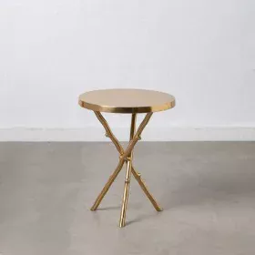 Side table Golden Metal Aluminium 41 x 41 x 52 cm by BigBuy Home, Side Tables - Ref: S8802602, Price: 150,00 €, Discount: %