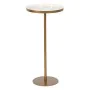 Table d'appoint 40 x 40 x 85 cm Doré Blanc Fer de BigBuy Home, Tables de service - Réf : S8802614, Prix : 59,17 €, Remise : %