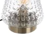 Lampada da tavolo Dorato Metallo Cristallo Ottone Ferro 40 W 220 V 240 V 220-240 V 18 x 18 x 23 cm di BigBuy Home, Lampade da...