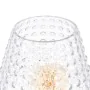 Lampe de bureau Doré Métal Verre Laiton Fer 40 W 220 V 240 V 220-240 V 18 x 18 x 23 cm de BigBuy Home, Lampes de chevet - Réf...