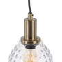 Ceiling Light Crystal Metal 16 x 16 x 24 cm by BigBuy Home, Pendant Lights - Ref: S8802718, Price: 41,39 €, Discount: %