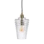 Candeeiro de teto Cristal Metal 17 x 17 x 31 cm de BigBuy Home, Iluminação suspensa - Ref: S8802753, Preço: 52,05 €, Desconto: %