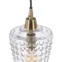 Ceiling Light Crystal Metal 17 x 17 x 31 cm by BigBuy Home, Pendant Lights - Ref: S8802753, Price: 52,05 €, Discount: %