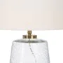 Desk lamp White Golden Cotton Metal Crystal Brass Iron 40 W 220 V 240 V 220-240 V 30 x 30 x 53 cm 45 x 45 x 46 cm by BigBuy H...