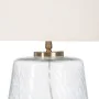 Lampe de bureau Blanc Doré Coton Métal Verre Laiton Fer 40 W 220 V 240 V 220-240 V 35 x 35 x 63 cm de BigBuy Home, Lampes de ...