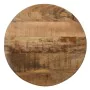 Tavolo aggiuntivo Nero Naturale Legno Metallo Ferro legno e metallo Legno di mango 43 x 43 x 49 cm di BigBuy Home, Tavolini d...