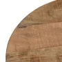 Beistelltisch Schwarz natürlich Holz Metall Eisen Holz und Metall Mango-Holz 43 x 43 x 49 cm von BigBuy Home, Beistelltische ...