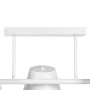 Lampadario 62,5 x 38 x 27,5 cm Metallo Bianco Ø 10 cm di BigBuy Home, Lampade a sospensione - Rif: S8803128, Prezzo: 113,53 €...