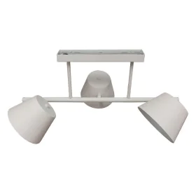 Candeeiro de teto 62,5 x 38 x 27,5 cm Metal Creme Ø 10 cm de BigBuy Home, Iluminação suspensa - Ref: S8803129, Preço: 113,53 ...