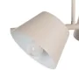 Lampadario 62,5 x 38 x 27,5 cm Metallo Crema Ø 10 cm di BigBuy Home, Lampade a sospensione - Rif: S8803129, Prezzo: 118,53 €,...