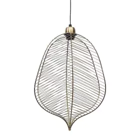 Candeeiro de teto 31 x 16 x 47 cm Dourado Metal de BigBuy Home, Iluminação suspensa - Ref: S8803178, Preço: 43,16 €, Desconto: %