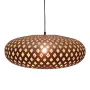 Candeeiro de teto 56 x 56 x 24 cm Dourado Metal Creme de BigBuy Home, Iluminação suspensa - Ref: S8803229, Preço: 170,61 €, D...