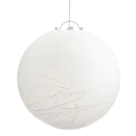 Lampadario Bianco Acrilico Metallo 220-240 V 80 x 80 x 80 cm di BigBuy Home, Lampade a sospensione - Rif: S8803293, Prezzo: 2...