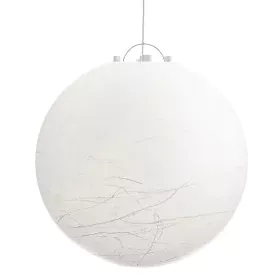 Lampadario Bianco Acrilico Metallo 220-240 V 80 x 80 x 80 cm di BigBuy Home, Lampade a sospensione - Rif: S8803293, Prezzo: 2...