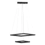 Candeeiro de teto Preto Alumínio 220-240 V Moderno 50 x 50 x 120 cm de BigBuy Home, Iluminação suspensa - Ref: S8803305, Preç...