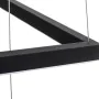 Candeeiro de teto Preto Alumínio 220-240 V Moderno 50 x 50 x 120 cm de BigBuy Home, Iluminação suspensa - Ref: S8803305, Preç...