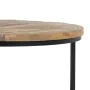 Set of 2 tables Iron Mango wood 90 x 90 x 40 cm by BigBuy Home, Tables - Ref: S8803317, Price: 362,70 €, Discount: %