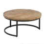 Set of 2 tables Iron Mango wood 90 x 90 x 40 cm by BigBuy Home, Tables - Ref: S8803317, Price: 362,70 €, Discount: %